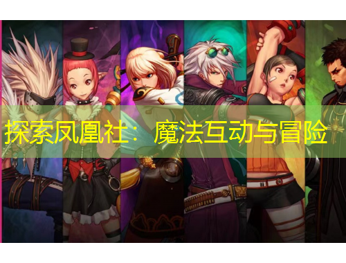 探索凤凰社：魔法互动与冒险
