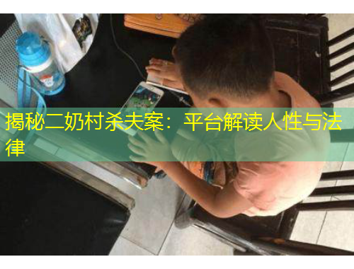 揭秘二奶村杀夫案：平台解读人性与法律