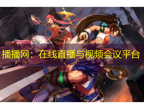 播播网：在线直播与视频会议平台