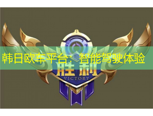 韩日欧车平台：智能驾驶体验