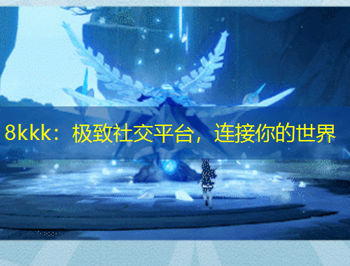 8kkk：极致社交平台，连接你的世界