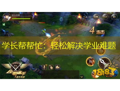 学长帮帮忙：轻松解决学业难题