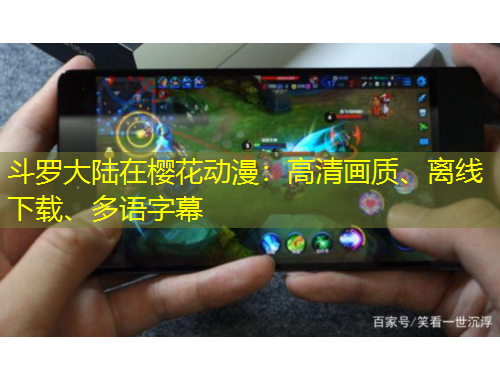 斗罗大陆在樱花动漫：高清画质、离线下载、多语字幕