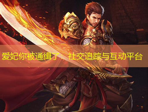 爱妃你被通缉了：社交追踪与互动平台