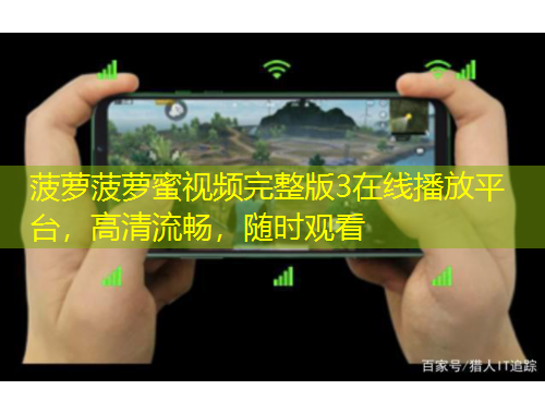 菠萝菠萝蜜视频完整版3在线播放平台，高清流畅，随时观看