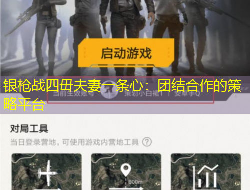 银枪战四毌夫妻一条心：团结合作的策略平台